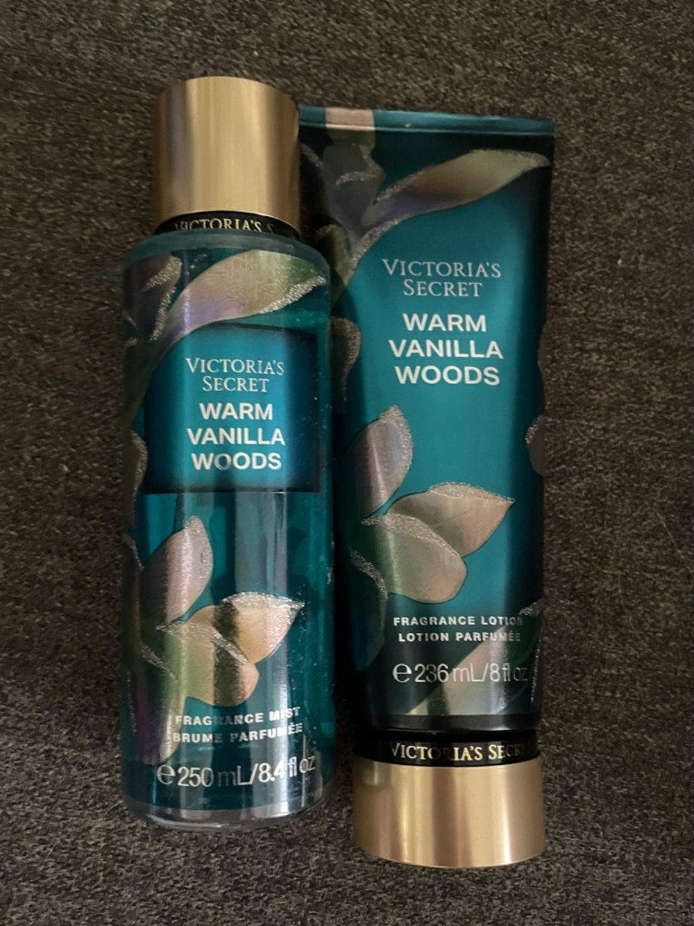 New Victoria's Secret Warm Vanilla Woods Fragrance Mist & Lotion